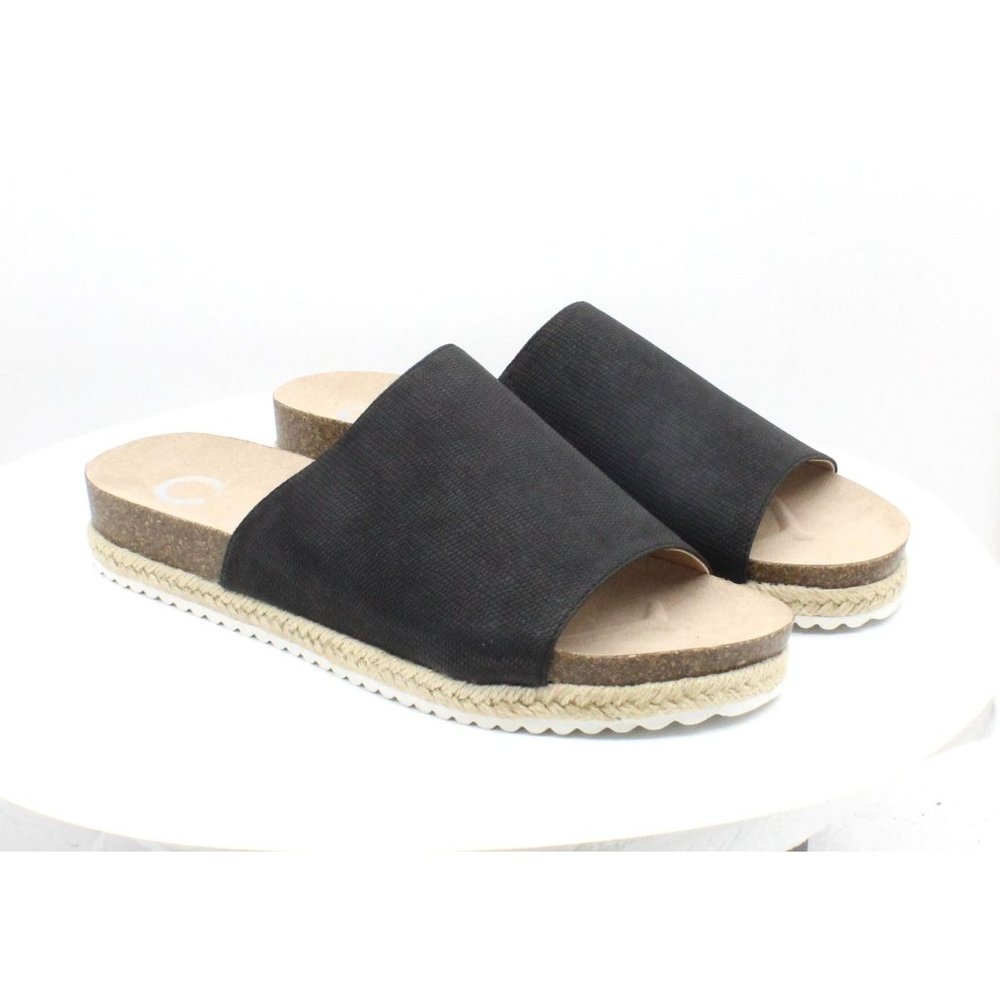 Journee Collection Women's Celine Espadrille Slide Sandals